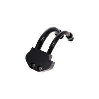 Curved A/C Manifold Fitting for Sanden SD-7 - Black