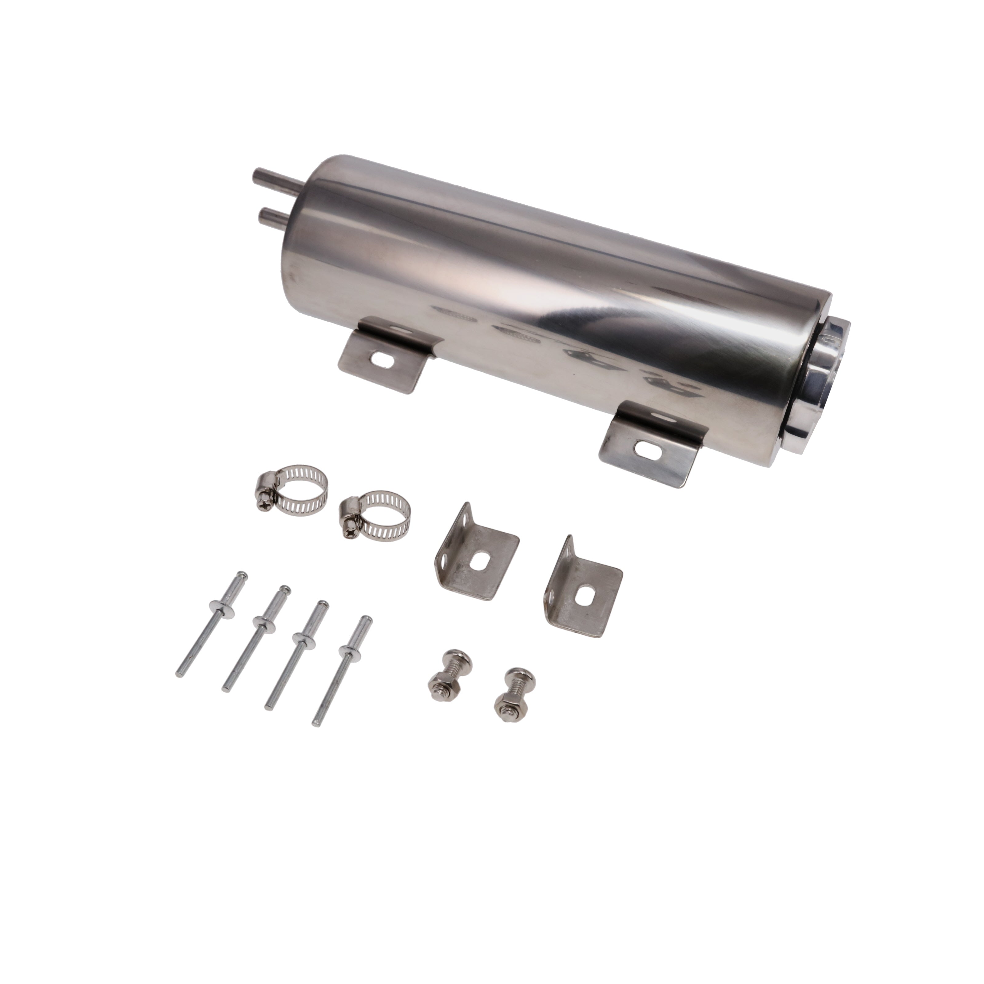 3” x 9” Stainless Steel Overflow Tank - Polished – Top Street Performance