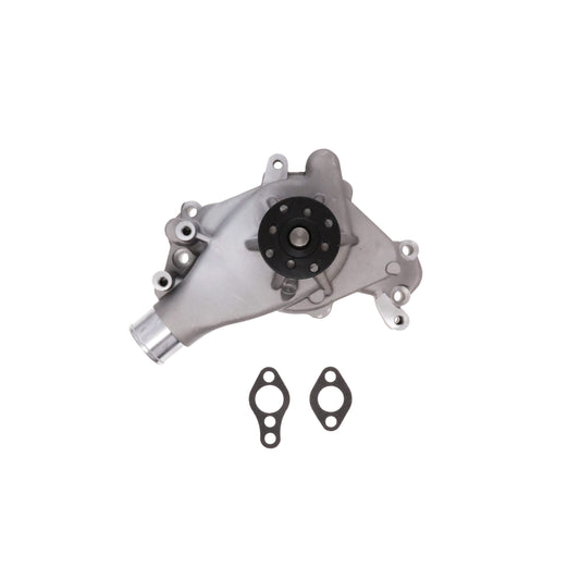 Chevy Small Block Long-Style High-Flow Mechanical Water Pump - Satin