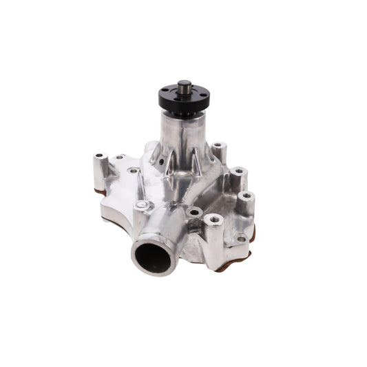 Ford Small Block 289/302/351W Aluminum High-Flow Mechanical Water Pump, Driver Side Inlet - Polished