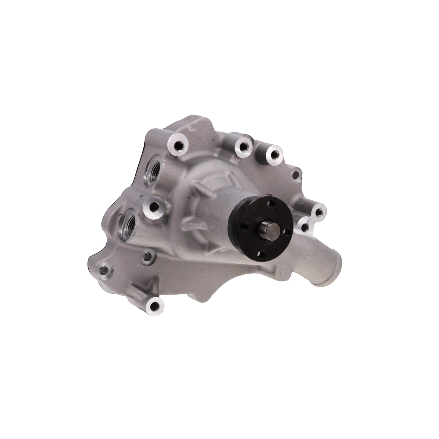 Ford Small Block 289/302/351W Aluminum High-Flow Mechanical Water Pump, Driver Side Inlet - Satin