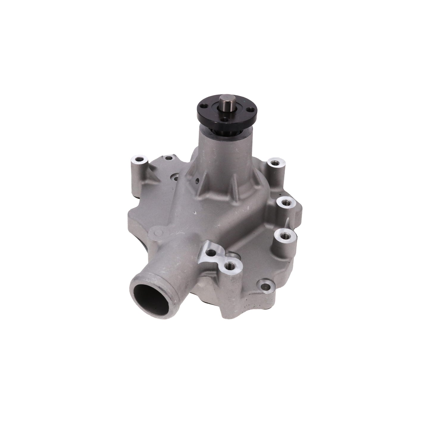 Ford Small Block 289/302/351W Aluminum High-Flow Mechanical Water Pump, Driver Side Inlet - Satin