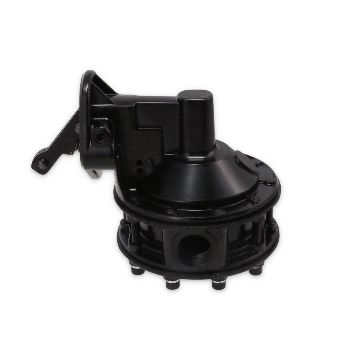 Chevy Small Block V8 (262-400) Six-Valve 130 GPH 12-16 PSI Mechanical Fuel Pump - Black