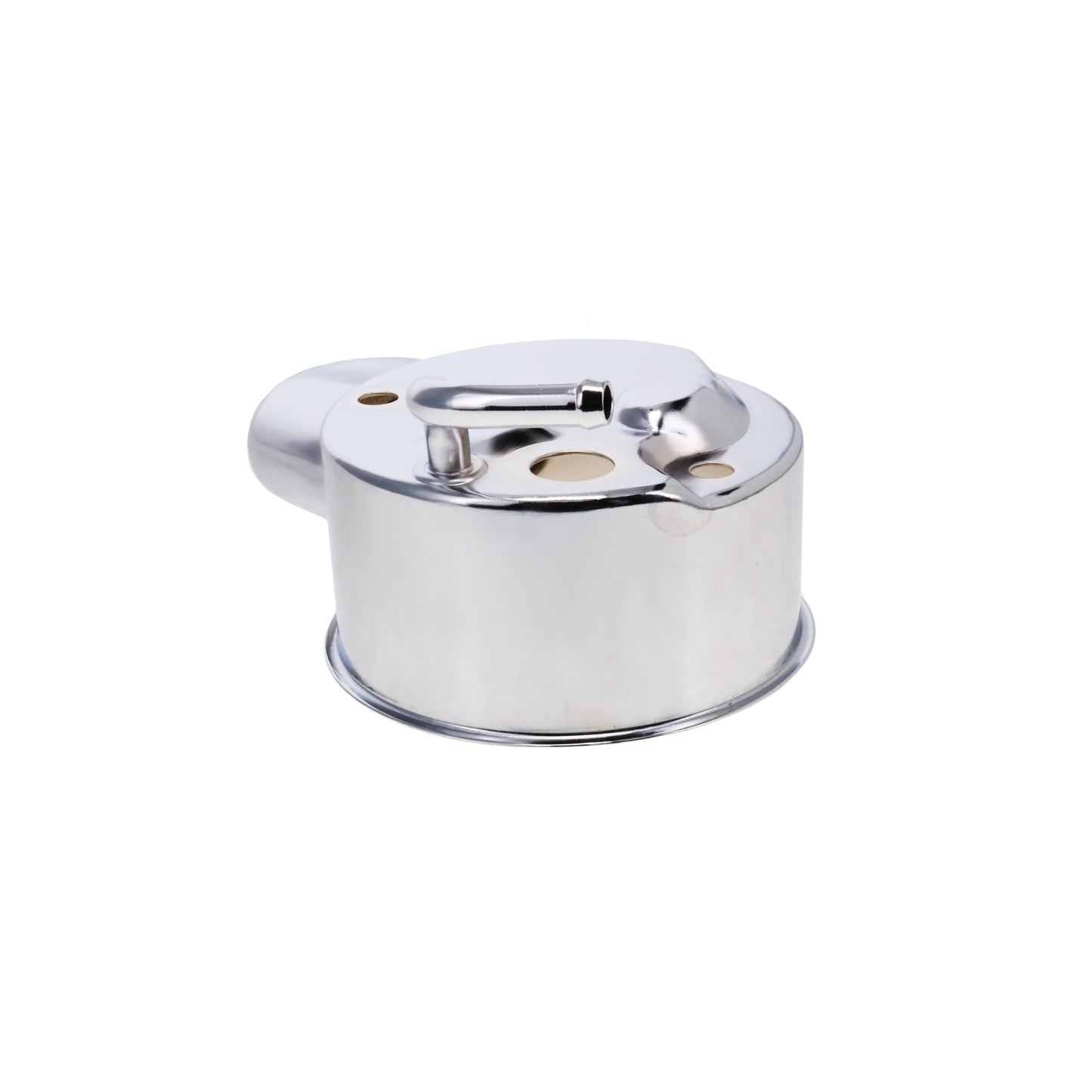 GM Saginaw P Series Banjo Style Power Steering Pump Reservoir - Chrome