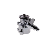 GM Type II Power Steering Pump with Pulley Hub - Chrome