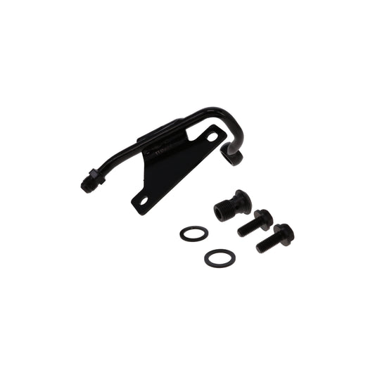 GM Type II Power Steering Pump Low-Mount Hardline - Black
