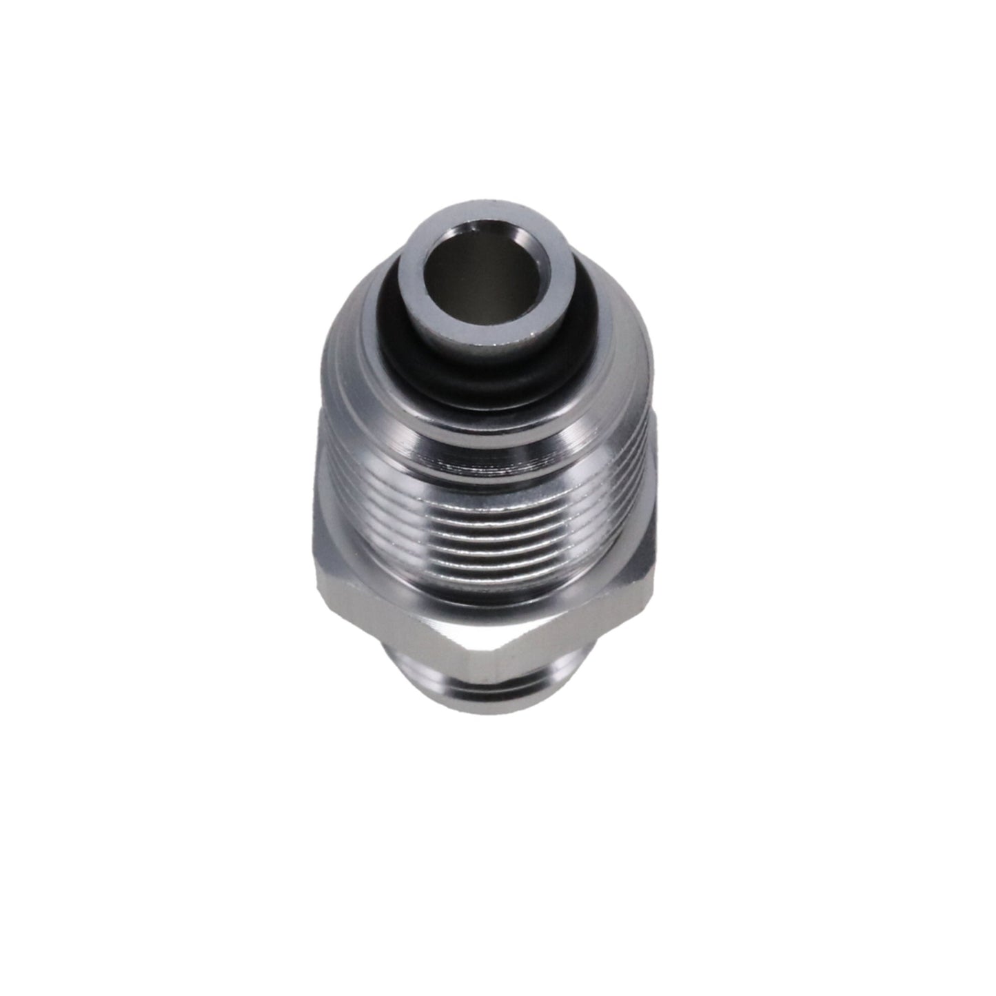 -6AN Male Flare to 11/16-18 Inverted Flare Power Steering Adapter Fitting