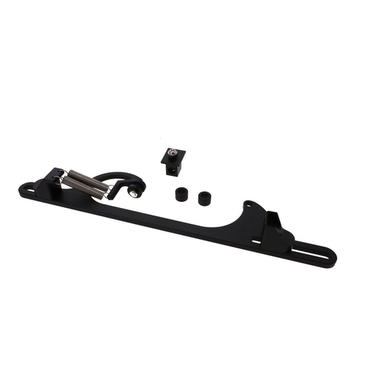 Billet Aluminum Throttle Cable Bracket - Black