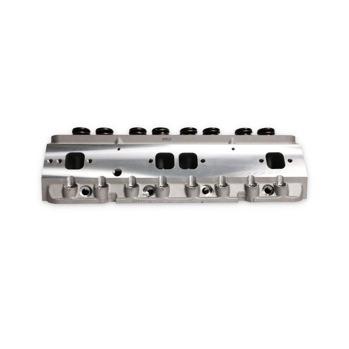 Chevy Small Block Angled Plug Flat Tappet Assembled Aluminum Cylinder Head