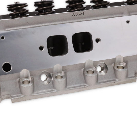 Chevy Small Block Straight Plug Flat Tappet Assembled Aluminum Cylinder Head