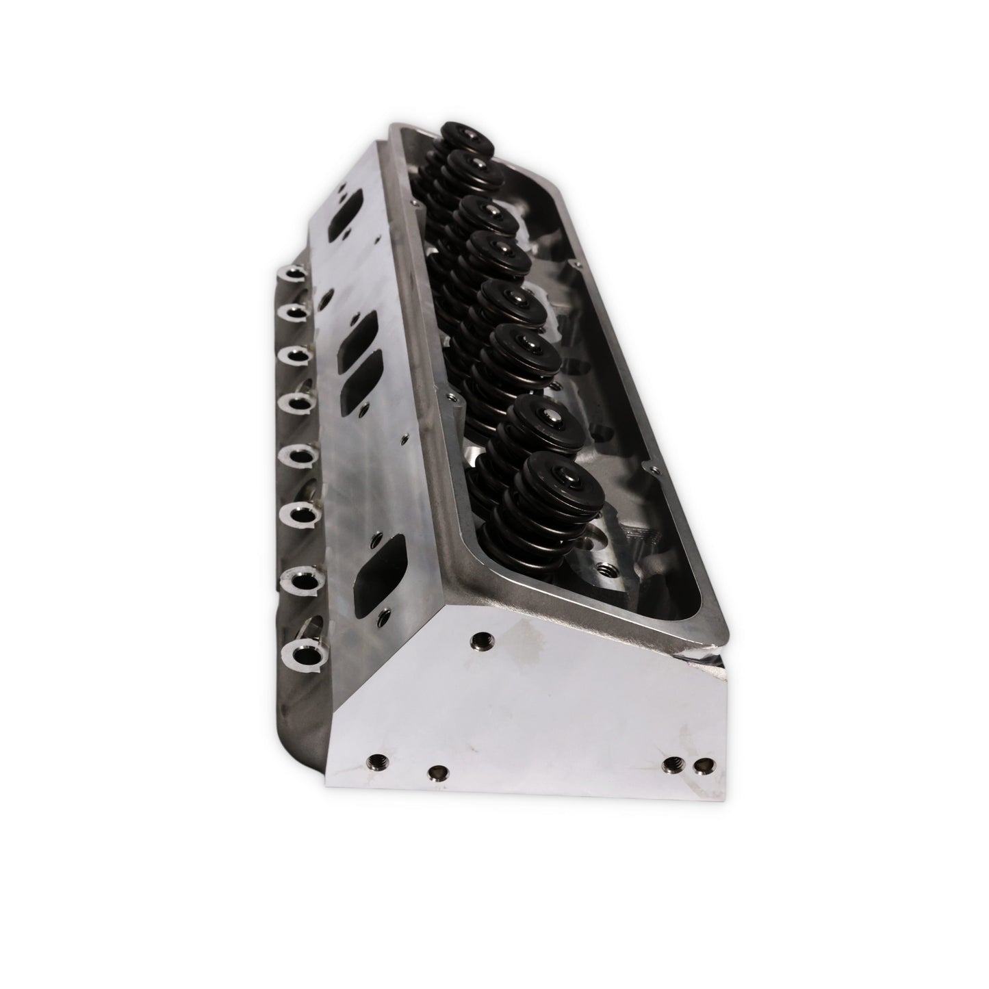 Chevy Small Block Angled Plug Hydraulic Roller Assembled Aluminum Cylinder Head