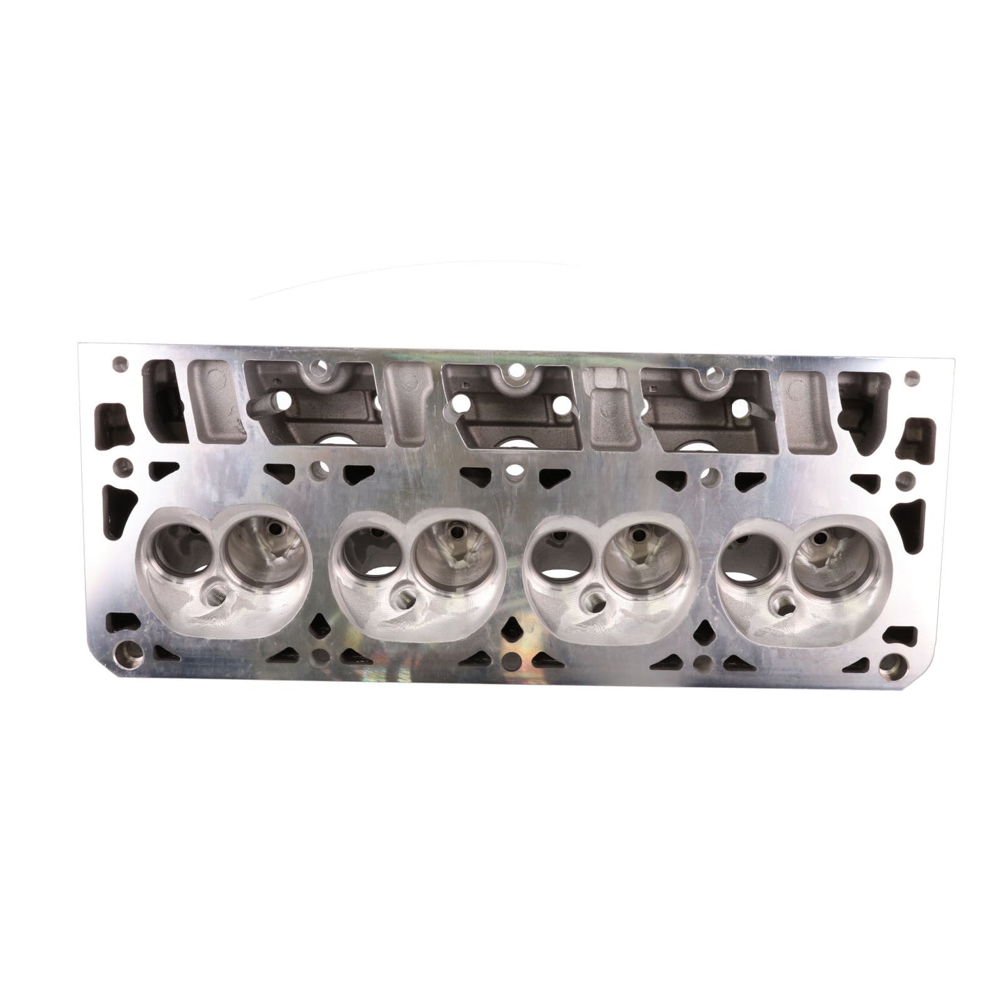 TSP Chevy Big Block Aluminum Cylinder Head Installed on Engine - Performance Upgrade