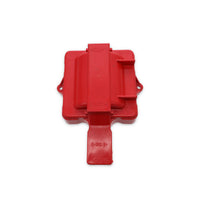 8-Cylinder HEI Distributor Ignition Coil Dust Cover - Red