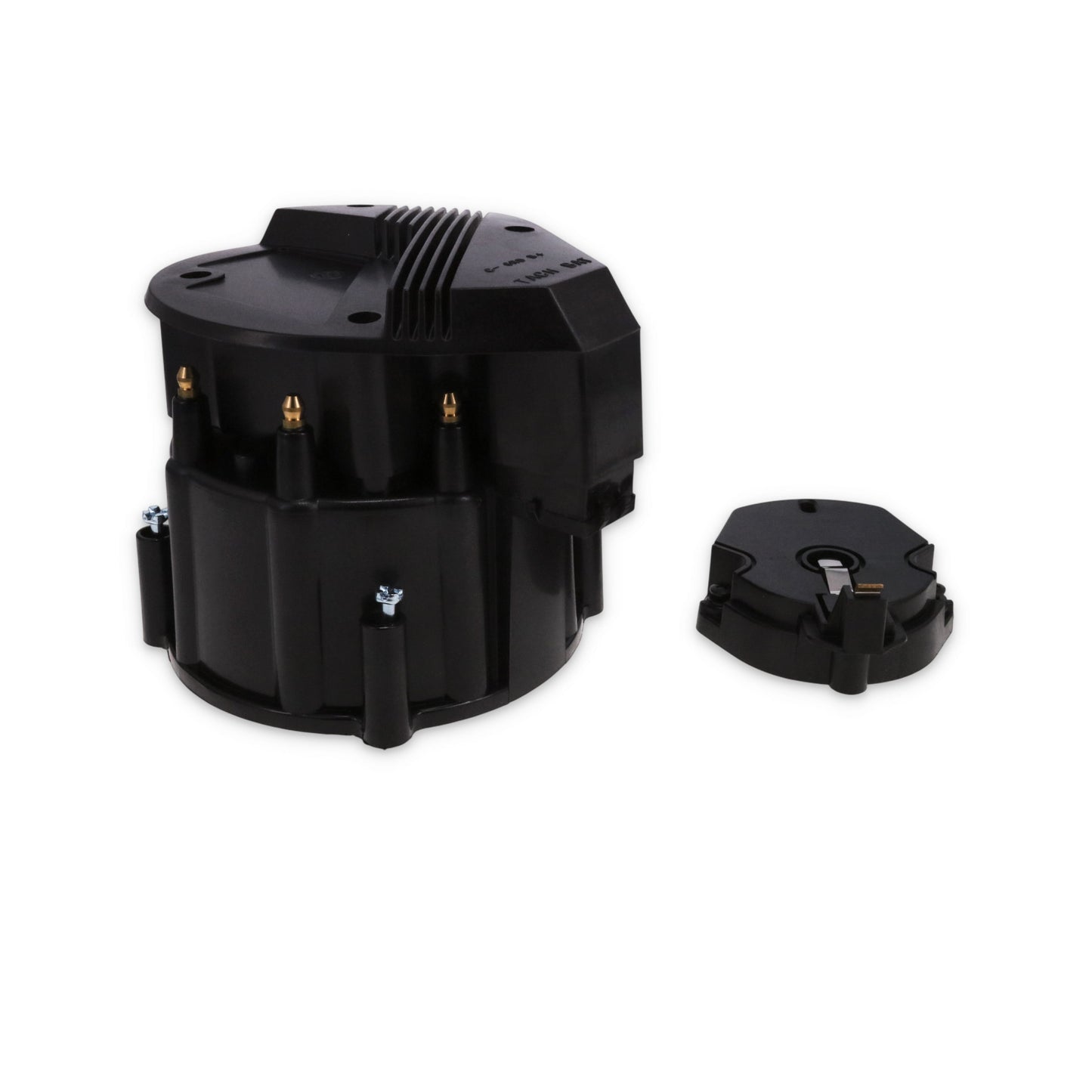 8-Cylinder HEI Super Cap & Rotor Kit - Black