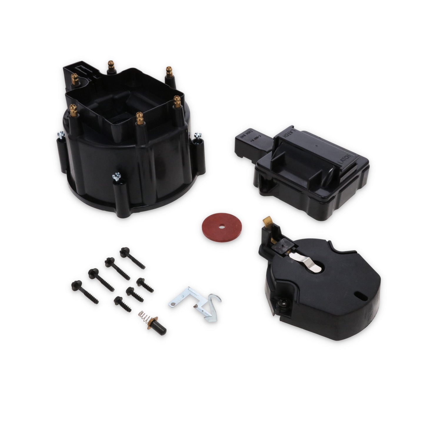 6-Cylinder HEI Cap & Rotor Kit - Black