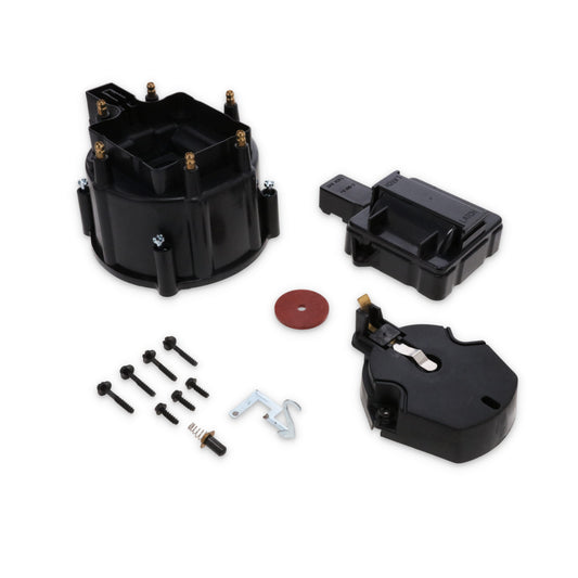 6-Cylinder HEI Cap & Rotor Kit - Black