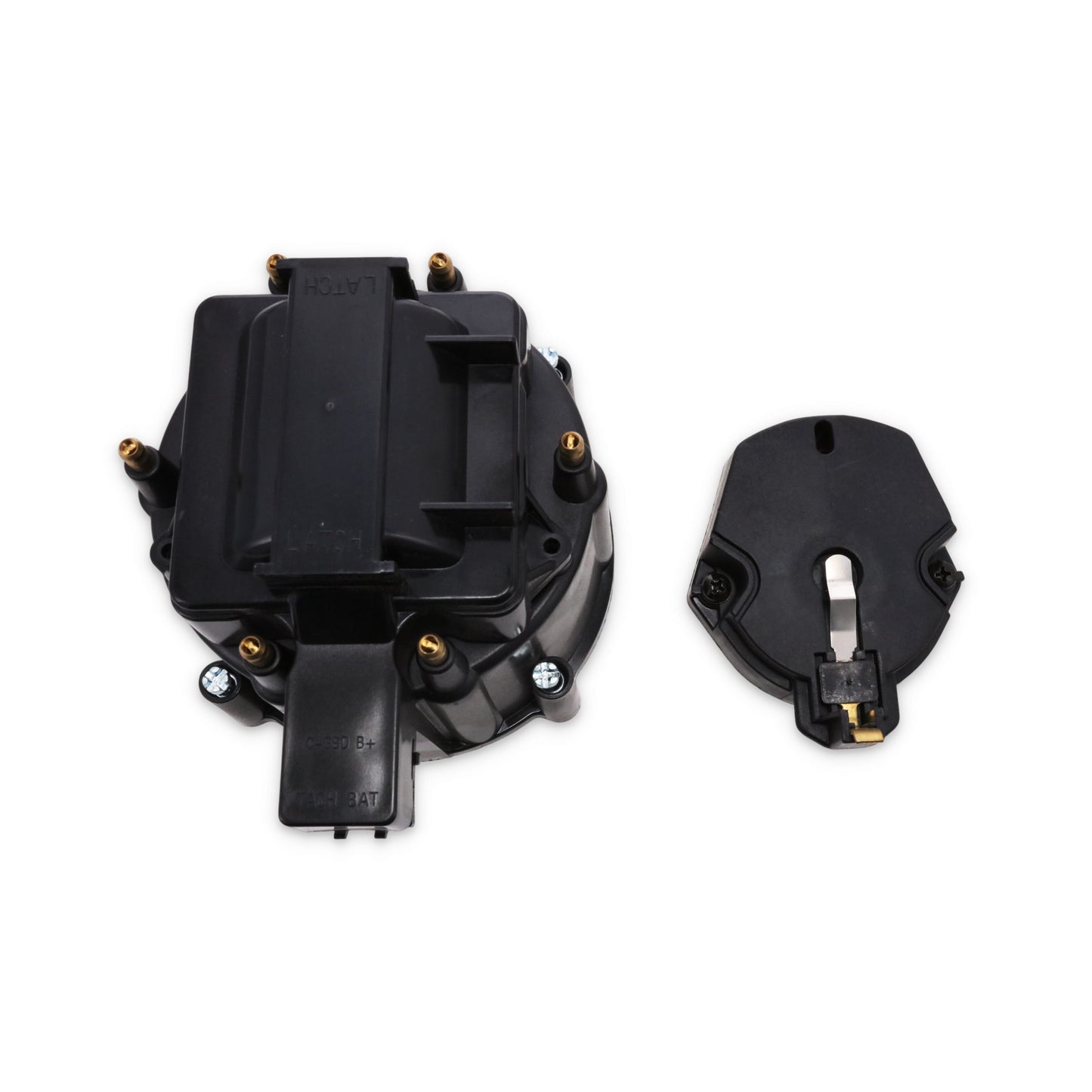 6-Cylinder HEI Cap & Rotor Kit - Black