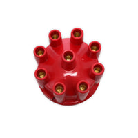 8-Cylinder Female Pro Billet & Ready to Run Cap & Rotor Kit - Red