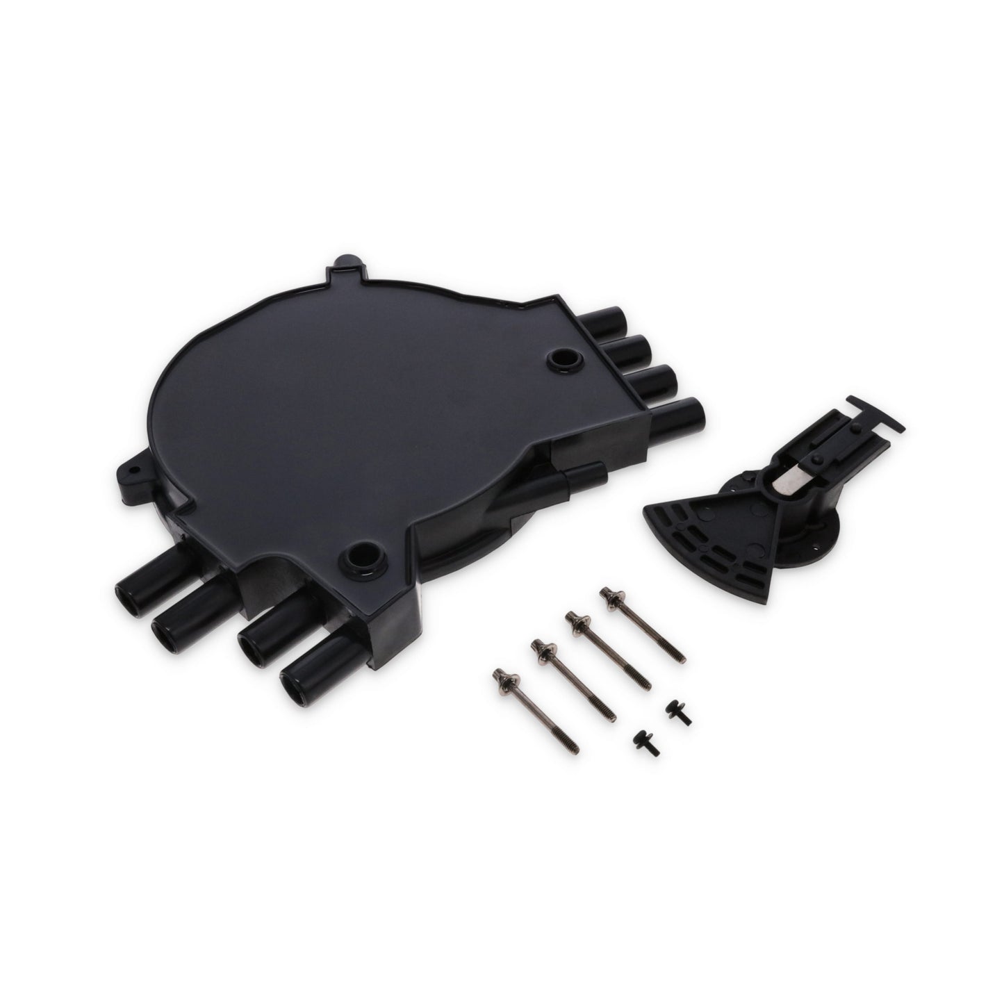 Black Chevrolet LT1 Gen. 2 1995-1997 Opti-Spark II Distributor Cap and Rotor Kit