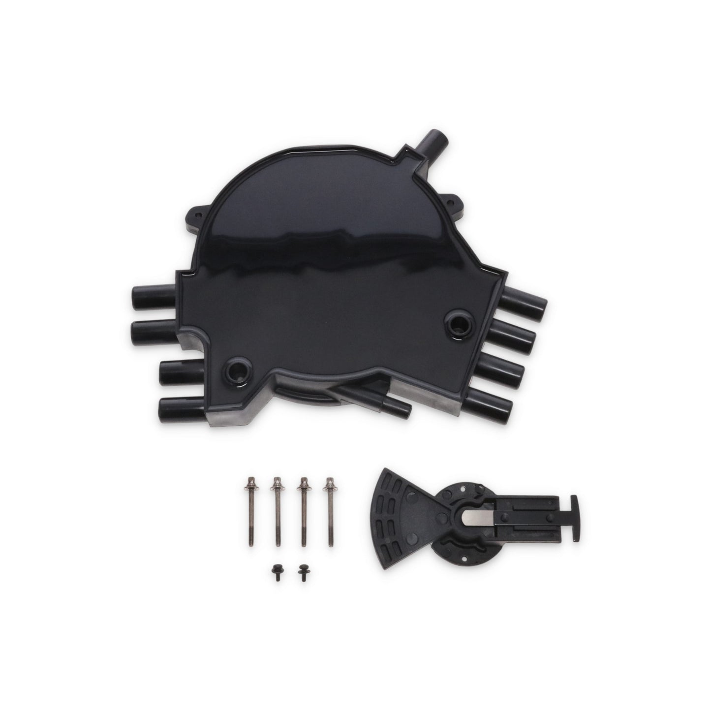 Black Chevrolet LT1 Gen. 2 1995-1997 Opti-Spark II Distributor Cap and Rotor Kit