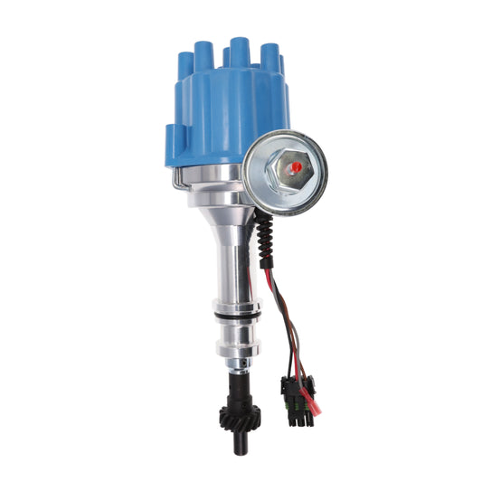 Ford BB/351C V8 Female Cap Pro Series Ready to Run Distributor - Blue