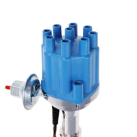 Ford BB/351C V8 Female Cap Pro Series Ready to Run Distributor - Blue