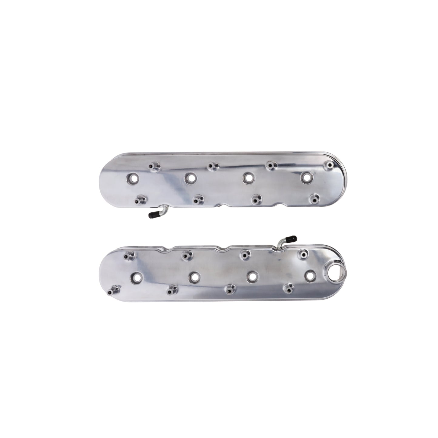 GM LS Cast Aluminum Valve Covers with Coil Mounts - Polished