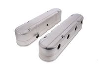 GM LS Smooth Cast Aluminum Valve Covers with Coil Mounts and Covers - Satin