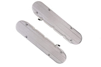 GM LS Smooth Cast Aluminum Valve Covers with Coil Mounts and Covers - Satin