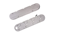 GM LS Smooth Cast Aluminum Valve Covers with Coil Mounts and Covers - Satin