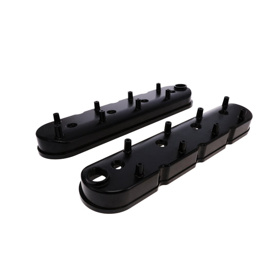 V Series GM LS Billet Aluminum Valve Covers - Black