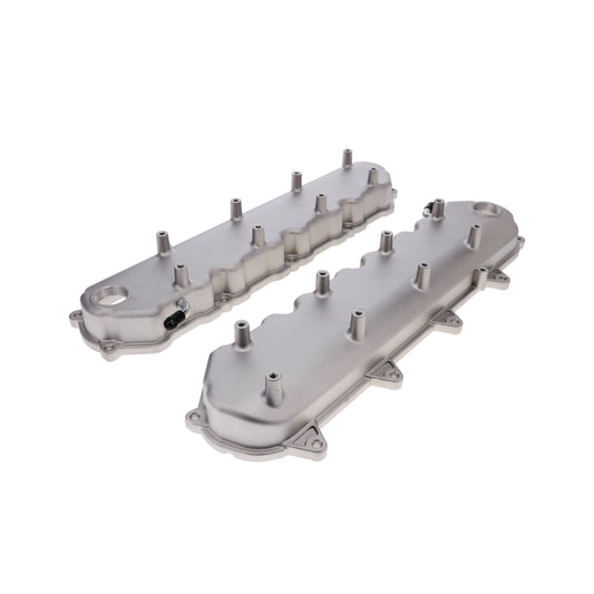 GM LT Cast Aluminum Valve Covers with Coil Mounts - Satin