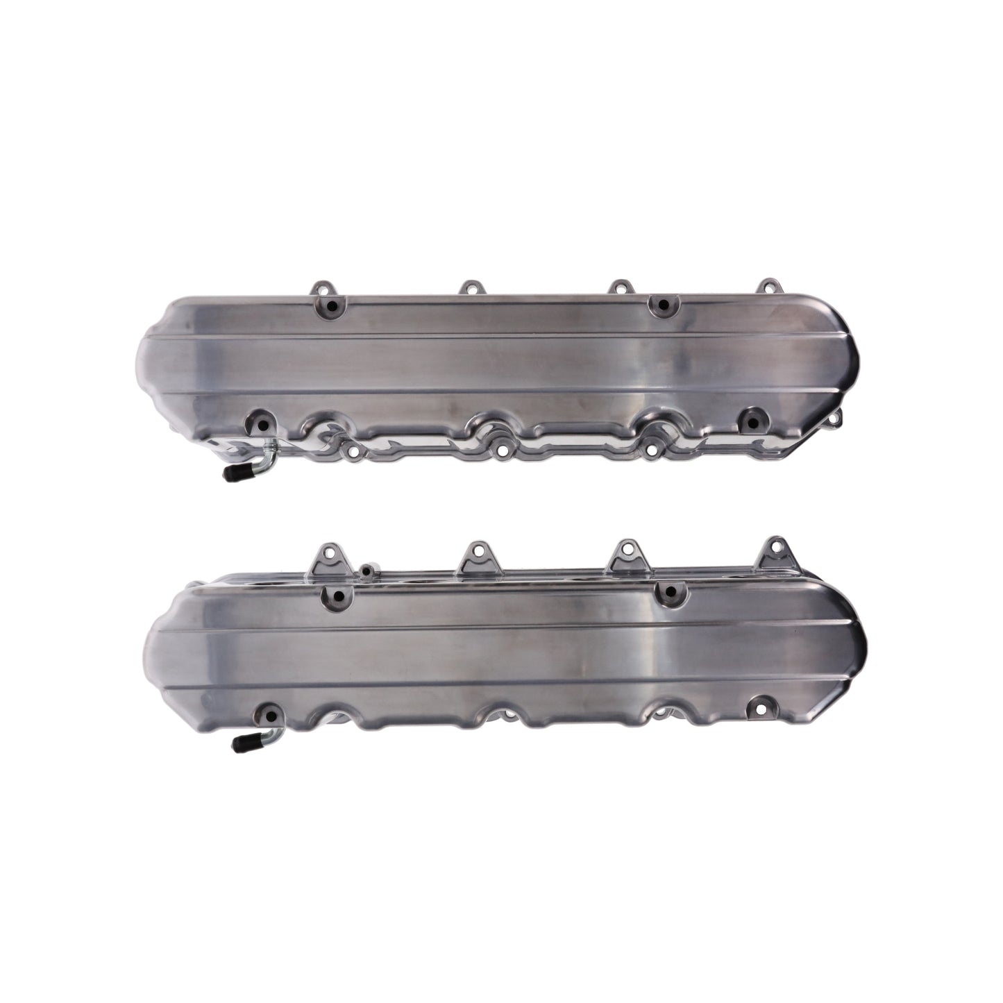 GM LT Smooth Cast Aluminum Valve Covers with Coil Mounts and Covers - Polished