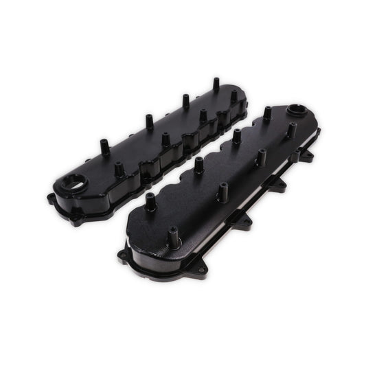 V Series GM LT Billet Aluminum Valve Covers - Black