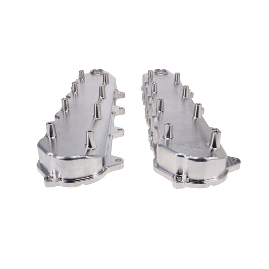 V Series GM LT Billet Aluminum Valve Covers - Natural