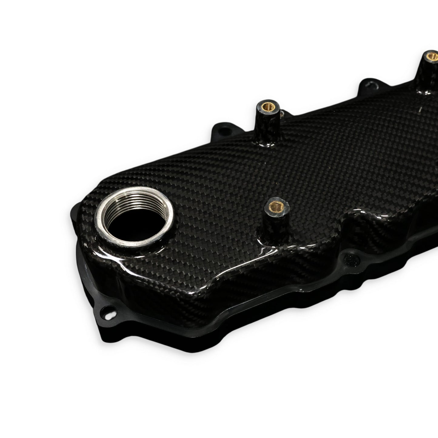 GM LT Black Carbon Fiber Valve Covers