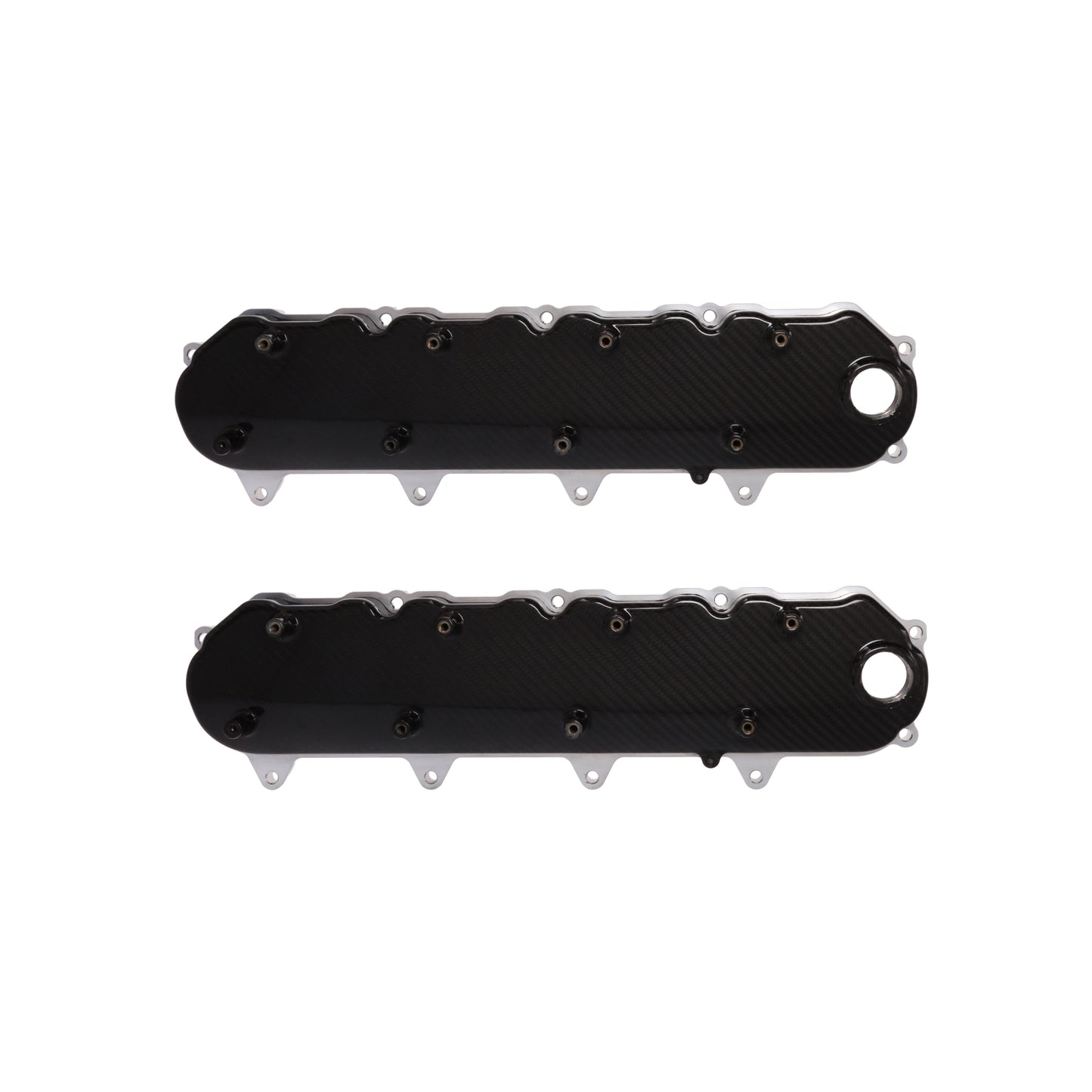 GM LT Black Carbon Fiber Valve Covers