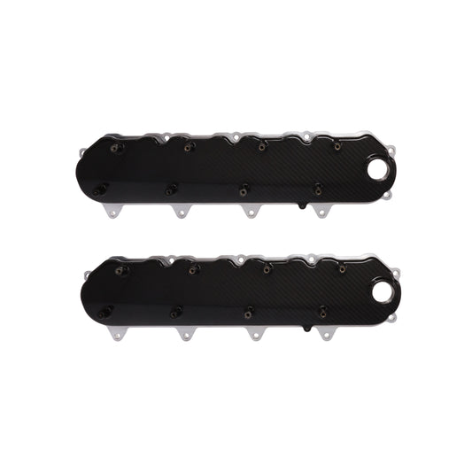 GM LT Black Carbon Fiber Valve Covers
