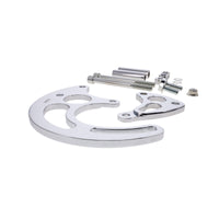 Chevy Big Block Long Water Pump Power Steering Bracket - Chrome