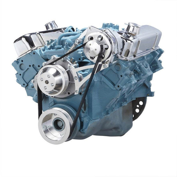 Pontiac Serpentine Conversion - Alternator Only - Polished