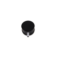Aluminum Breather Cap, Push-In with Tube Smooth - Black