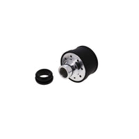 Aluminum Breather Cap, Push-In Ball-Milled - Black