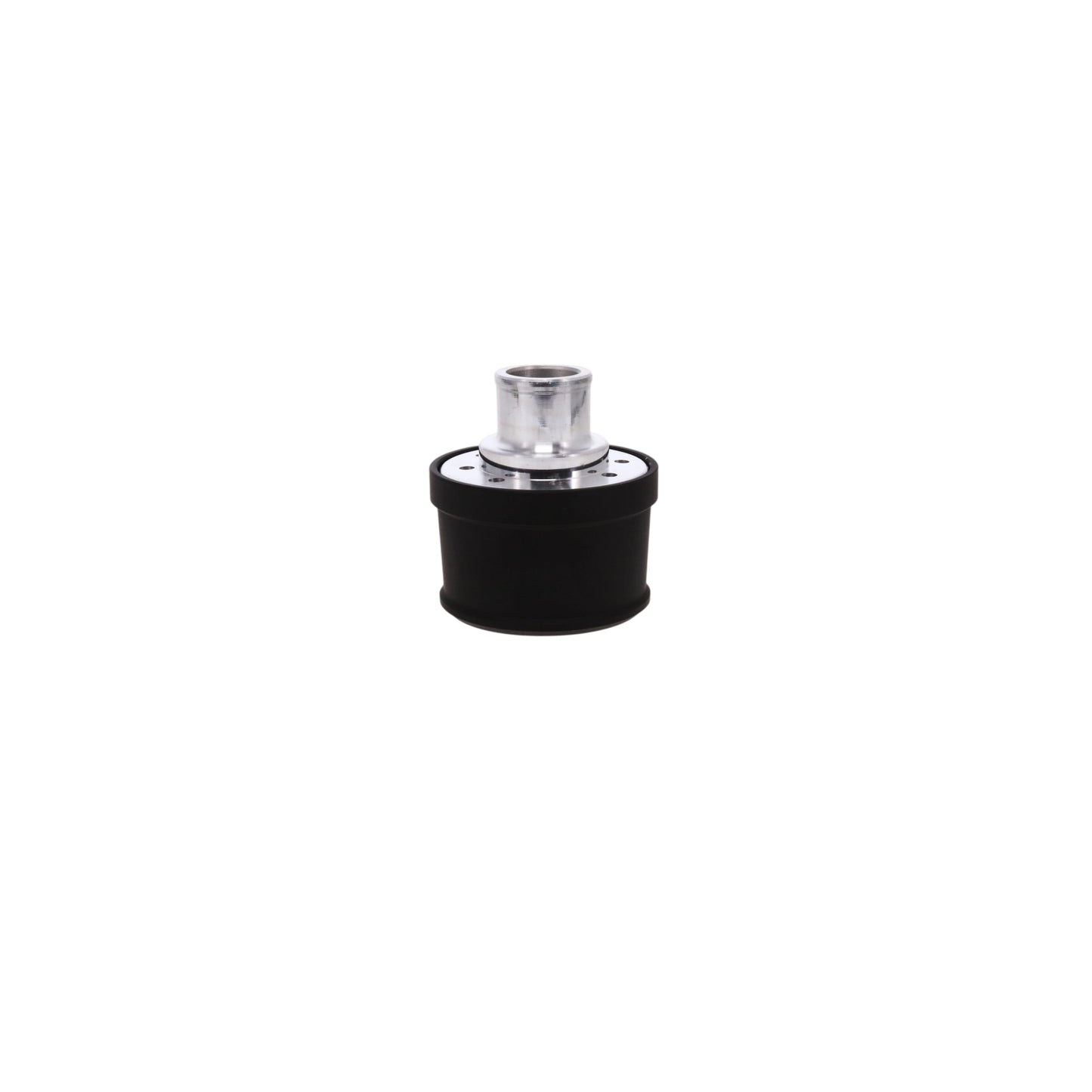 Aluminum Breather Cap, Push-In Smooth - Black