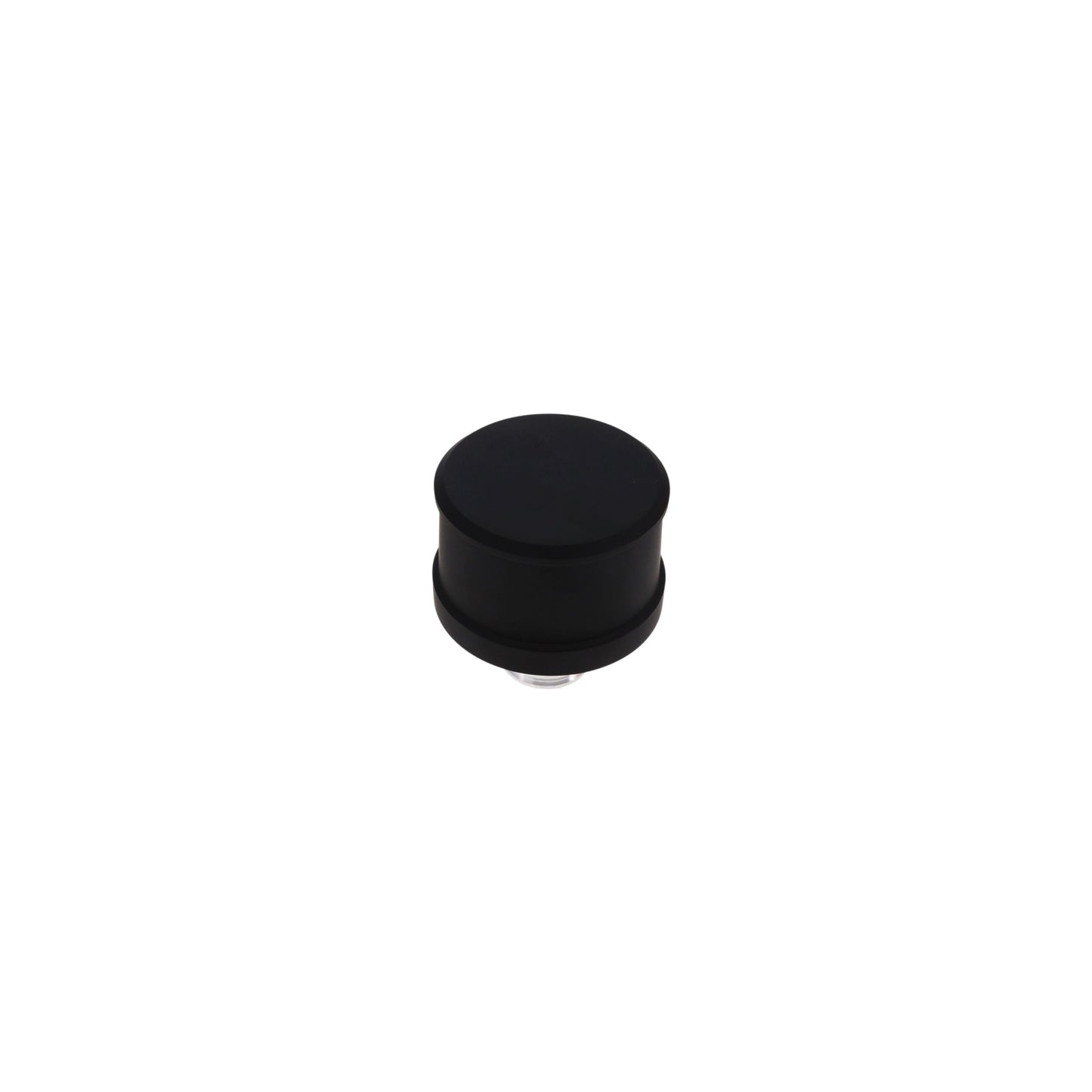 Aluminum Breather Cap, Push-In Smooth - Black