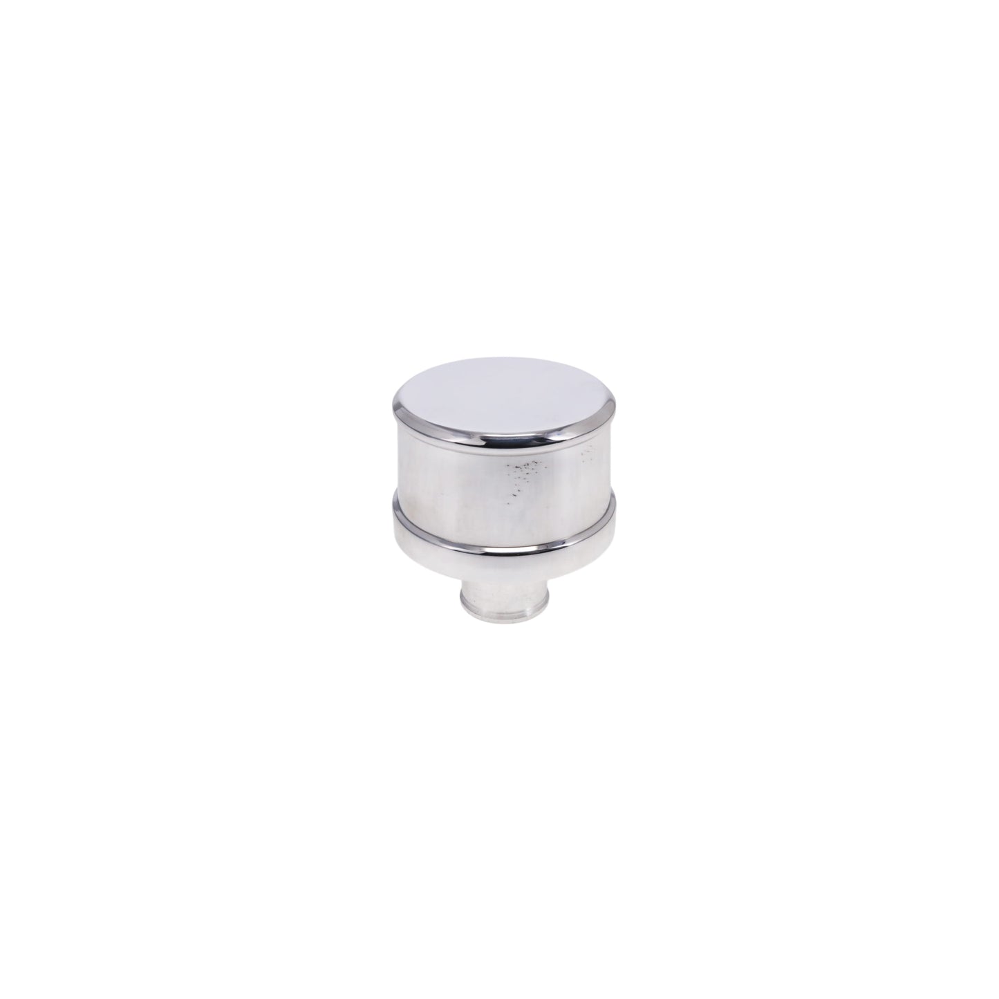Aluminum Breather Cap, Push-In Smooth - Polished