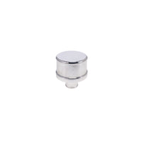 Aluminum Breather Cap, Push-In Smooth - Polished