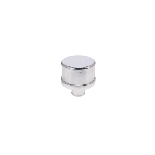 Aluminum Breather Cap, Push-In Smooth - Polished