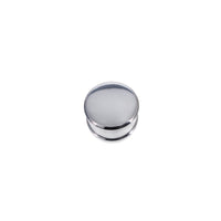 Aluminum Breather Cap, Push-In Smooth - Polished