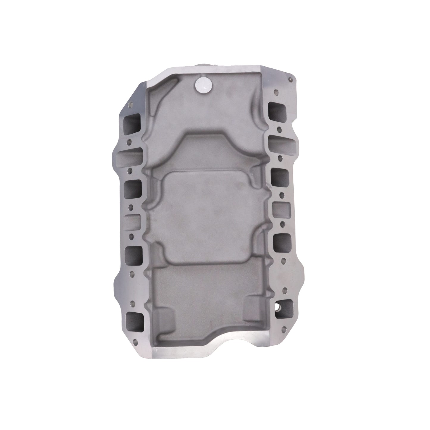 Mopar Plymouth 318 Aluminum Intake Manifold, Dual Plane, Satin