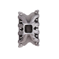 Ford 351 Cleveland 2V/4V Aluminum Intake Manifold, Single Plane, Hi-Rise, Satin